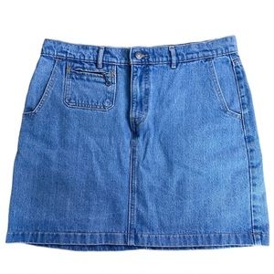 Levi’s vintage orange tab denim skirt size 31